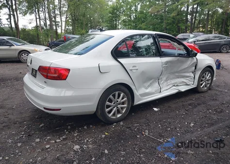 2015 Volkswagen Jetta 1.8T Se из США, поврежденный, VIN 3VWD17AJ7FM292814